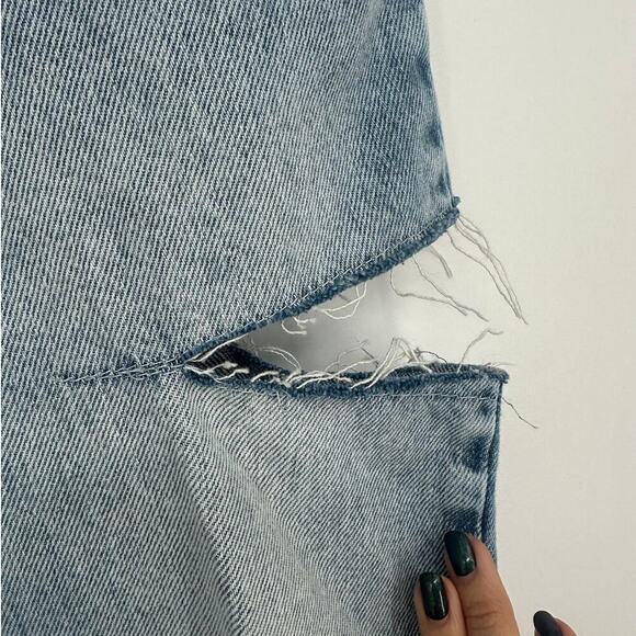 Maison Margiela Denim Jeans with Slash Details - Picture 4 of 10